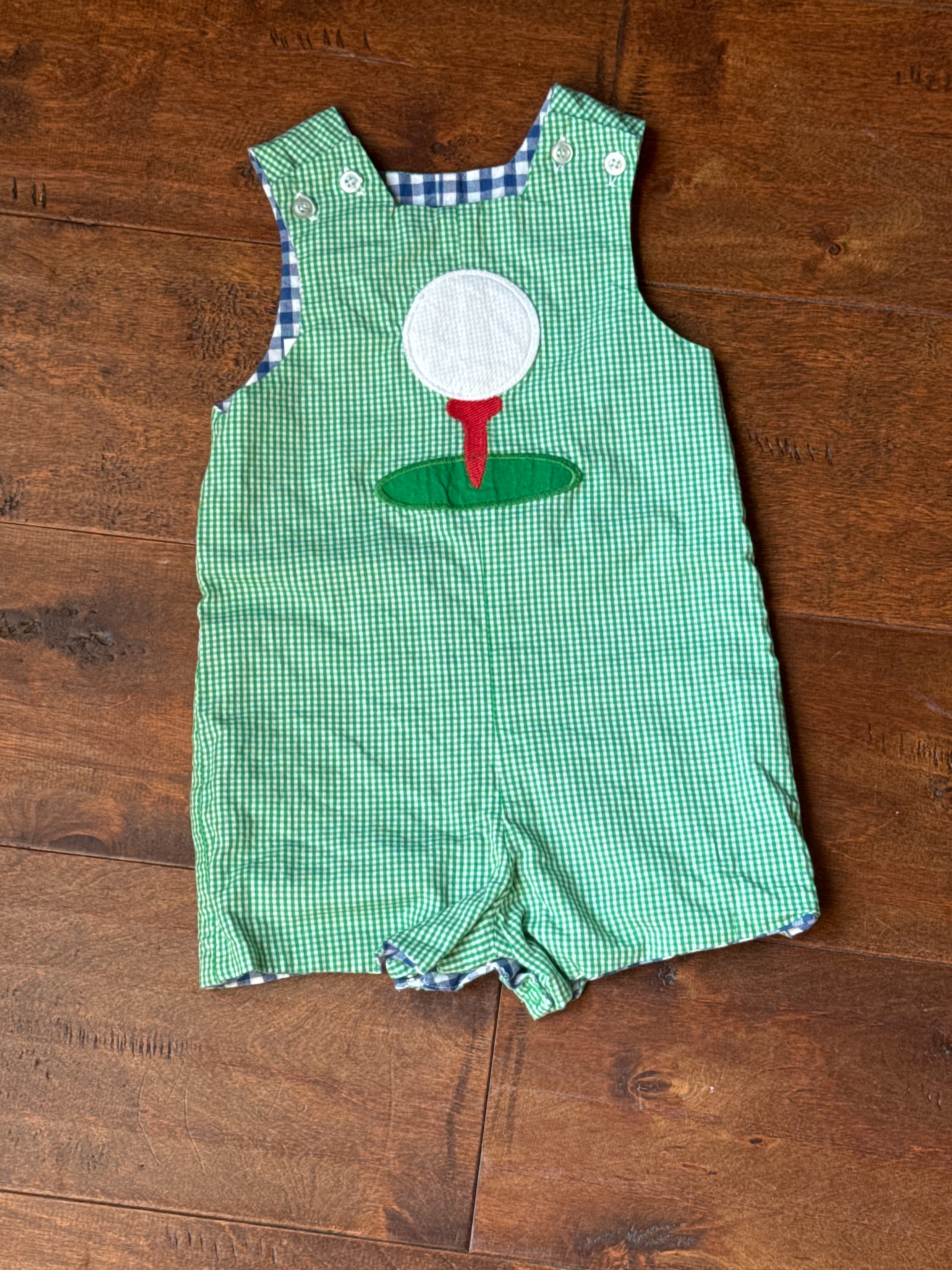 Bailey Boys Golf Applique Jon Jon 18m