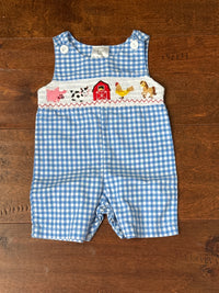 Farm Animal Smock JonJon 0-3M