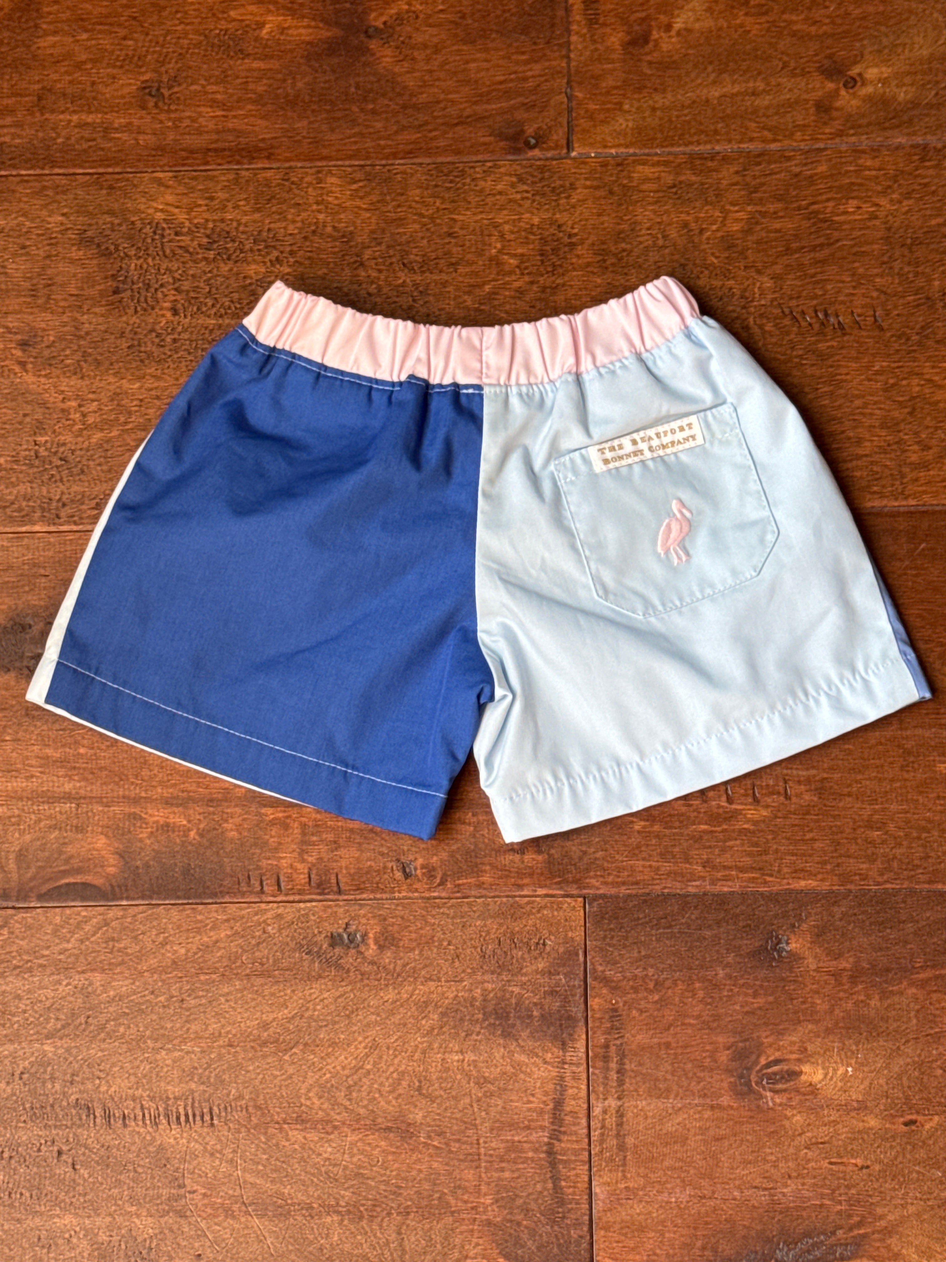 TBBC Colorblock Shelton Shorts 12-18m