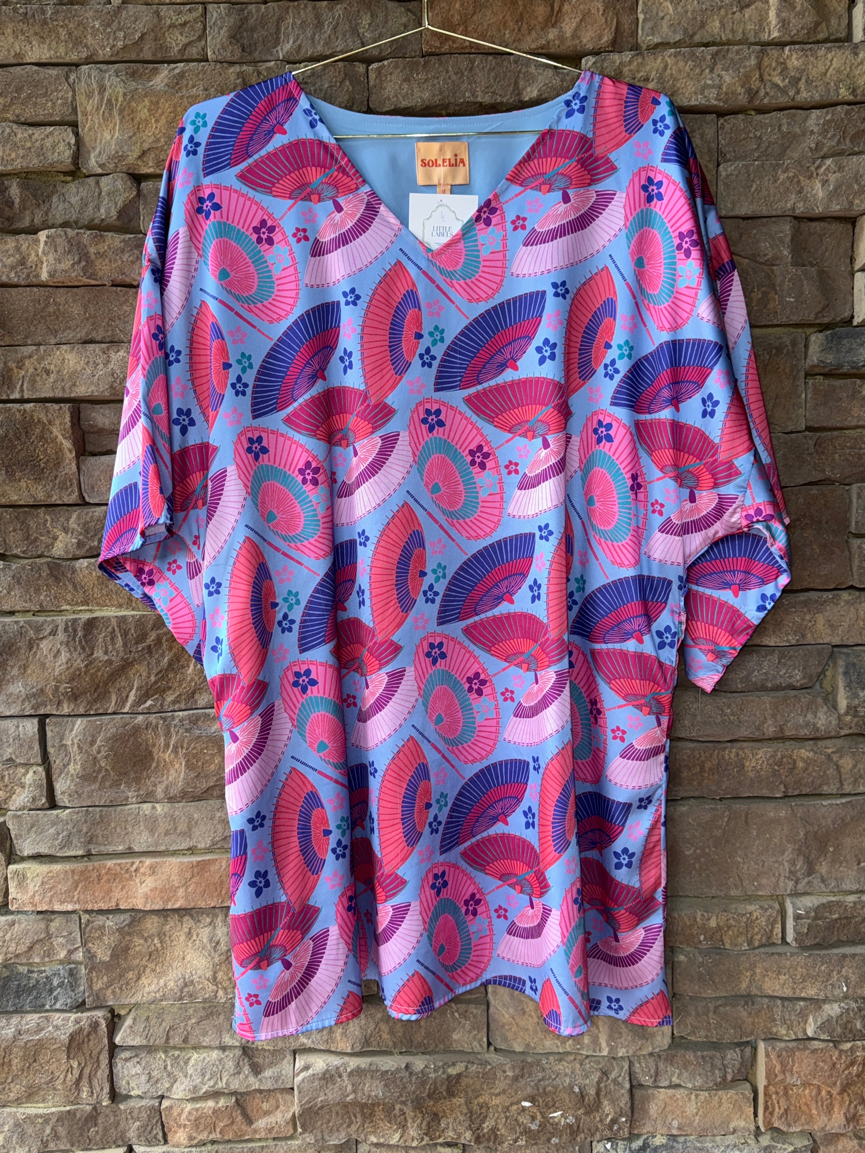 Solelia Lantern Mini Dress M