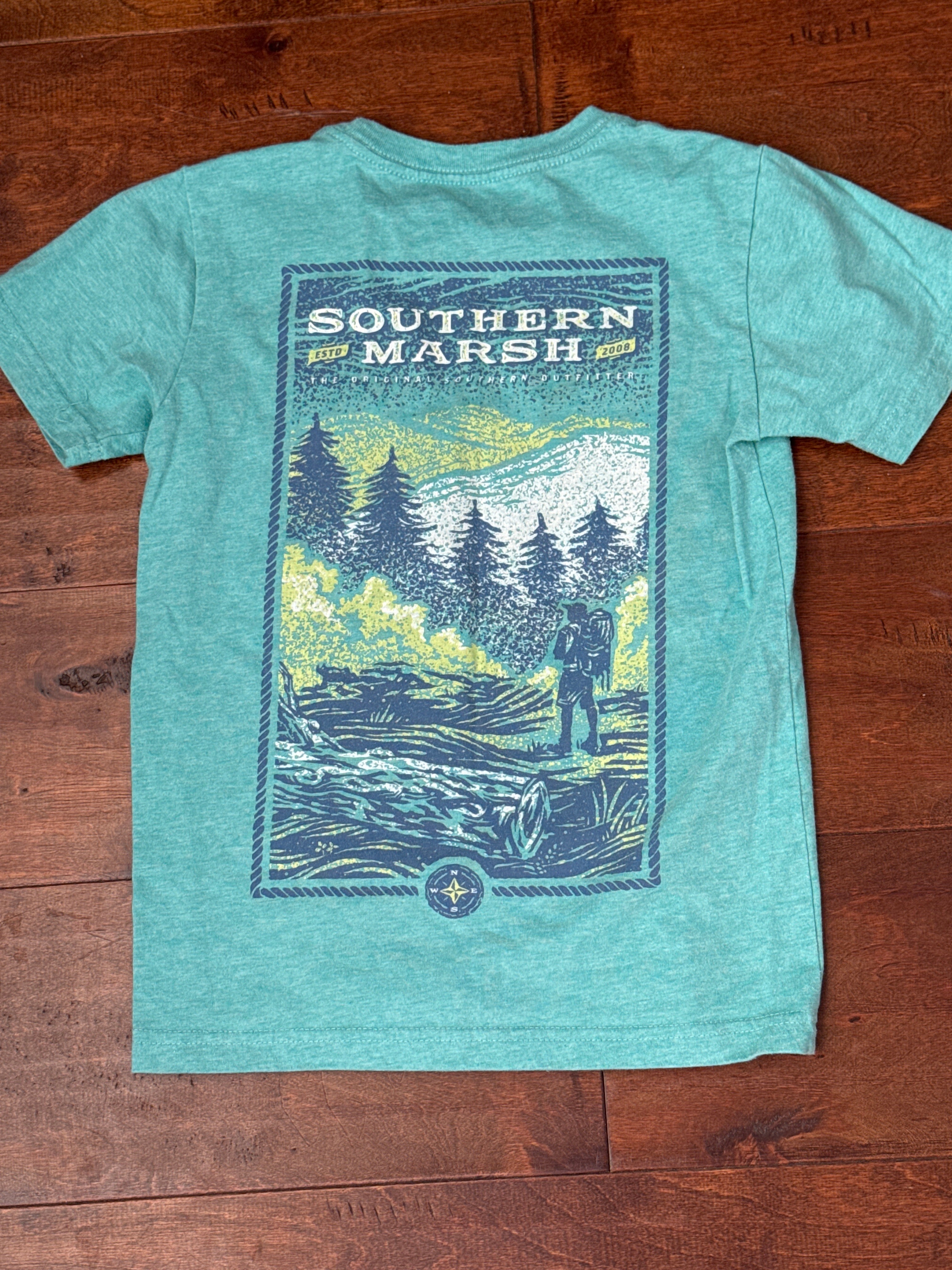 Southern Marsh Teal Shirt YS
