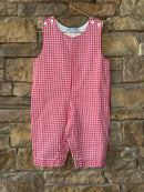 Sweet Dream Red Gingham Longall 12M