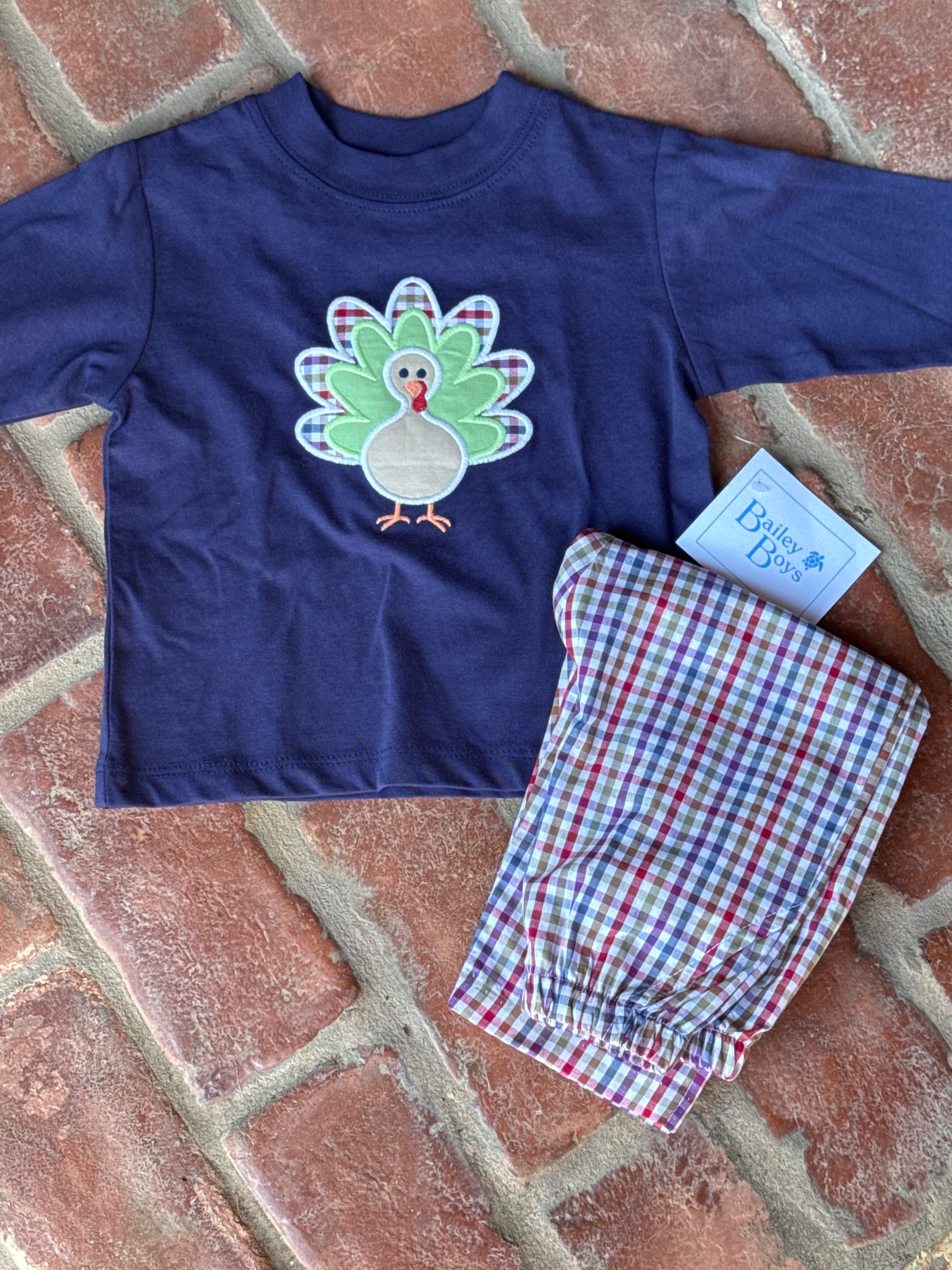 Bailey Boys Turkey Pant Set 18m