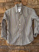 Southern Point Co Gingham Ls Button Down YM