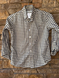 Southern Point Co Gingham Ls Button Down YM