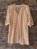 S'Edge Amanda Dress in Desert Stripe L