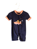 Honey bean Fishing Romper 18M