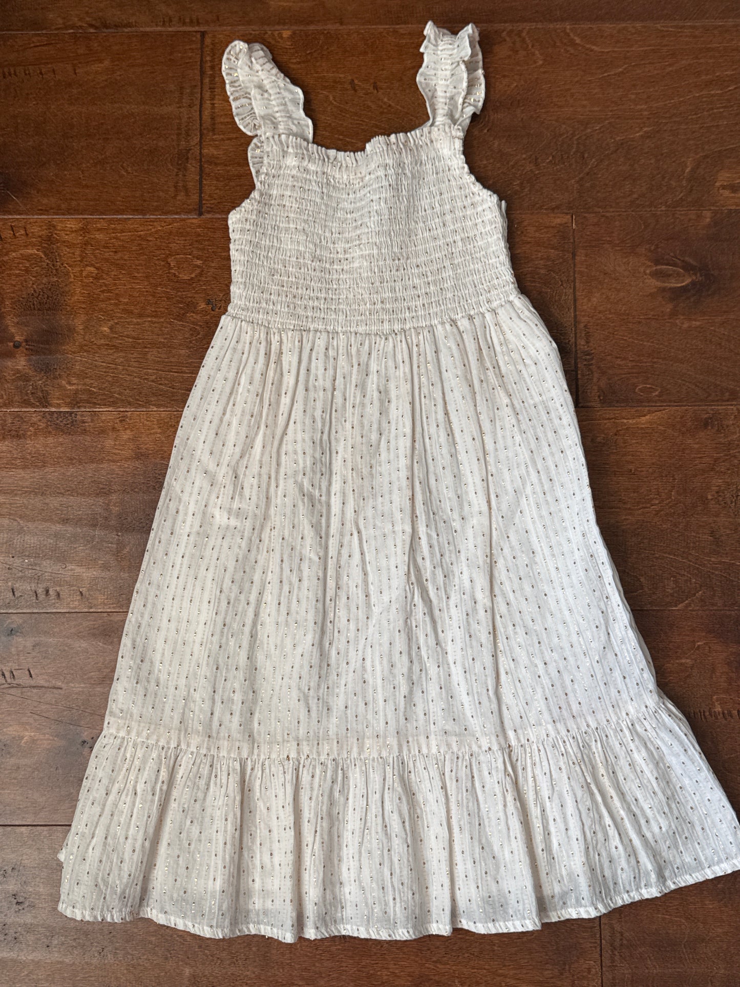 Creamie Gold Dot Dress 7