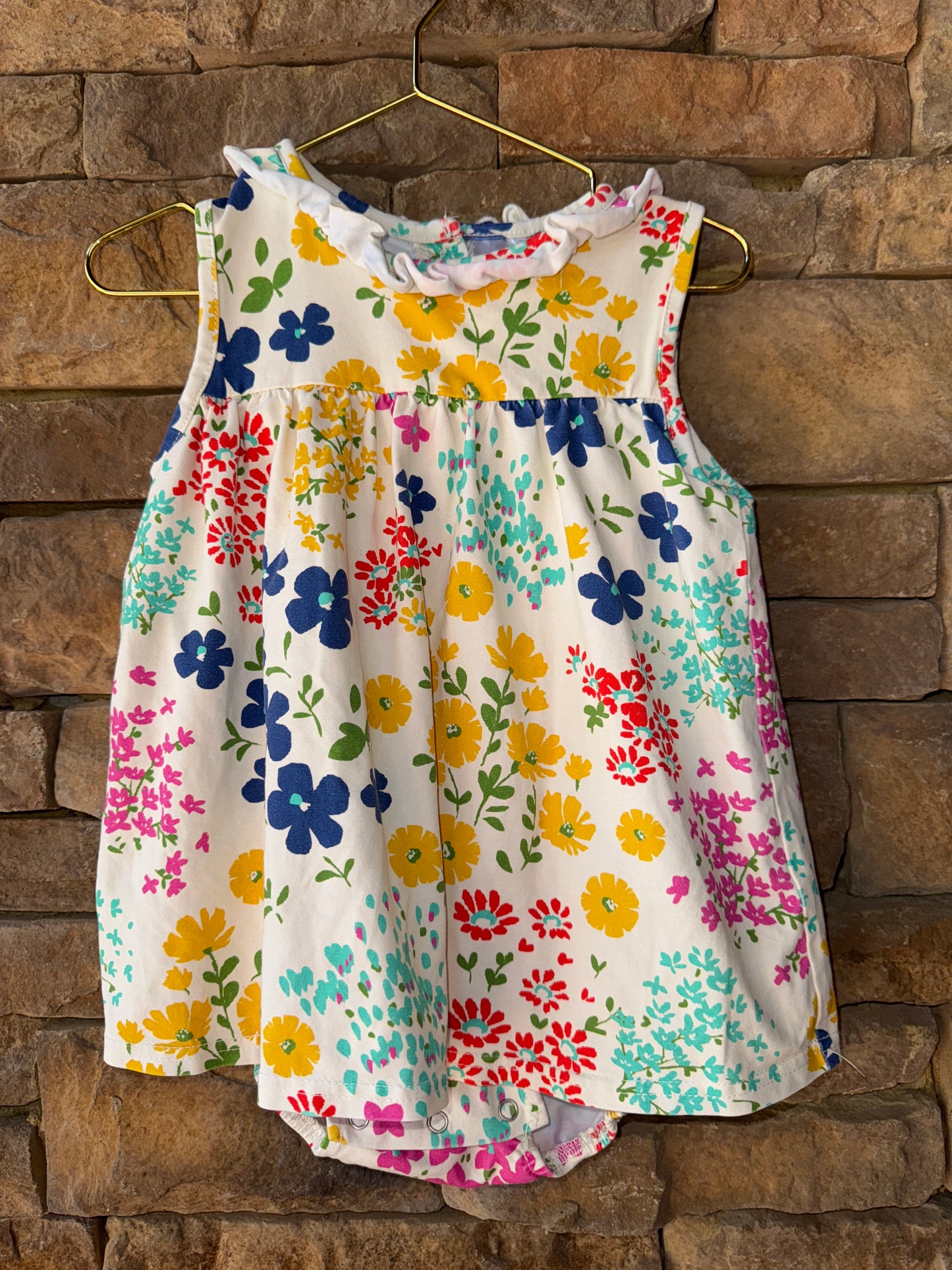 Stitchy Fish Floral Bubble 24M