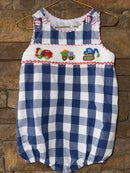 Smockingbird Construction Gingham Bubble 24M
