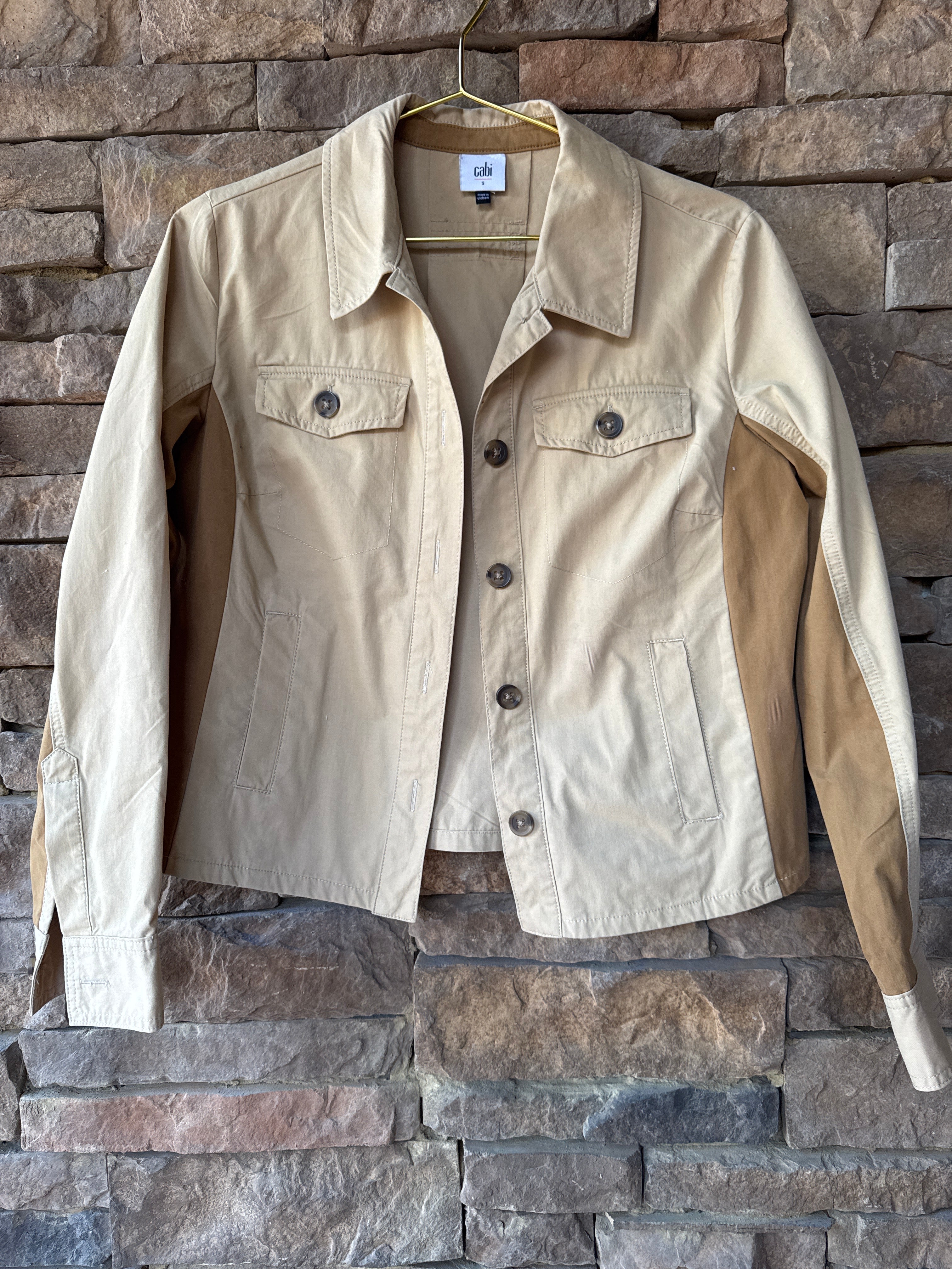Cabi Mini Trench Khaki S