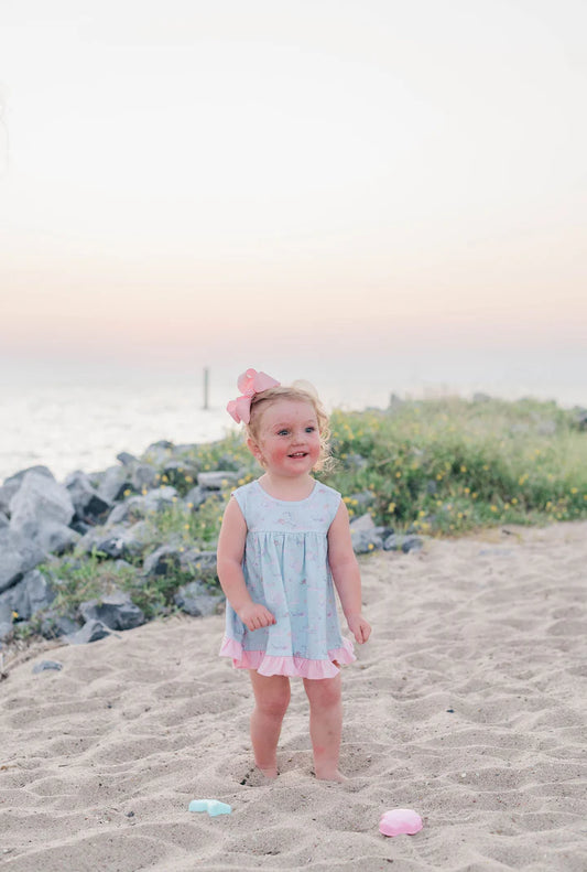 Mermaids Tale Diaper Set