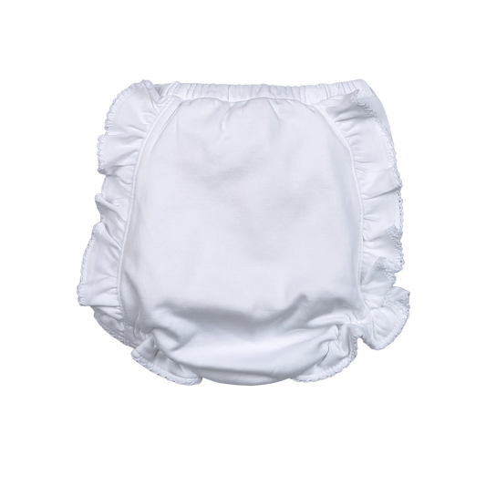 White Diaper Cover