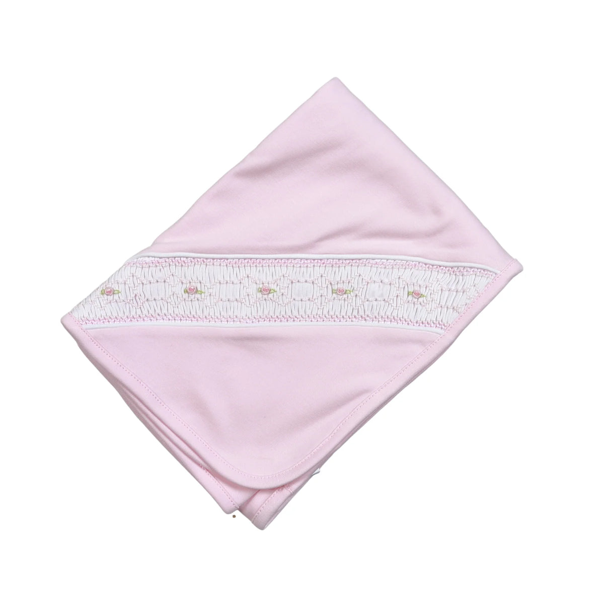 Pima Hand Smocked Blanket