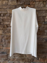 English Factory Mock Neck Sleeveless Shift Dress M