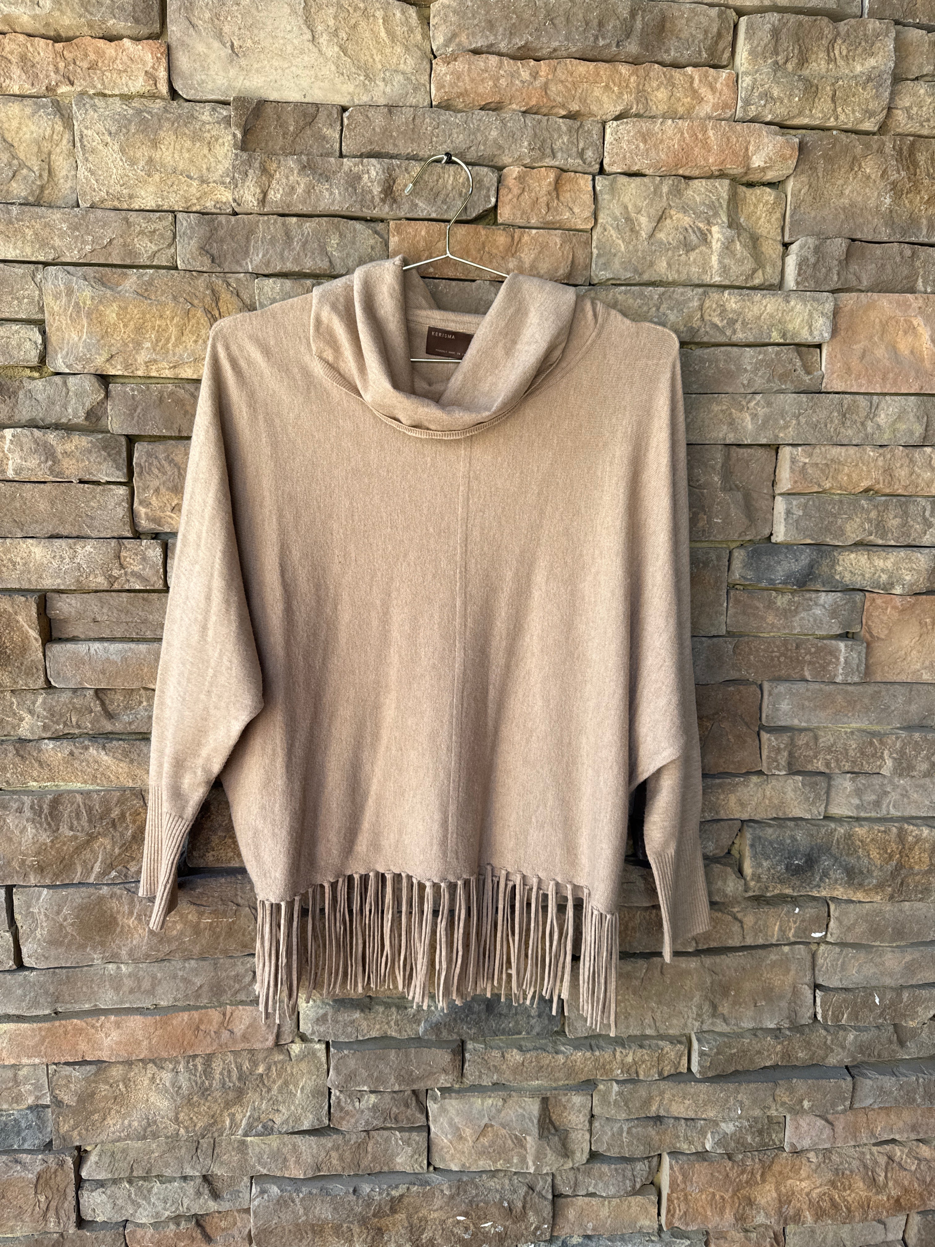 Kerisma Fringe Sweater Top S/M
