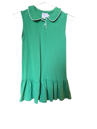Little English Collar Green Mini Dress 8