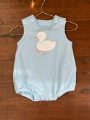 Bailey Boys Baby Duck Powder Blue Bubble 9m