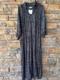Paani Metallic Black Maxi M