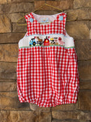Busy Bee Farm Smocked Bubble 24M