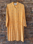 Taylor Tillman Cammie Dress Yellow Tile XL