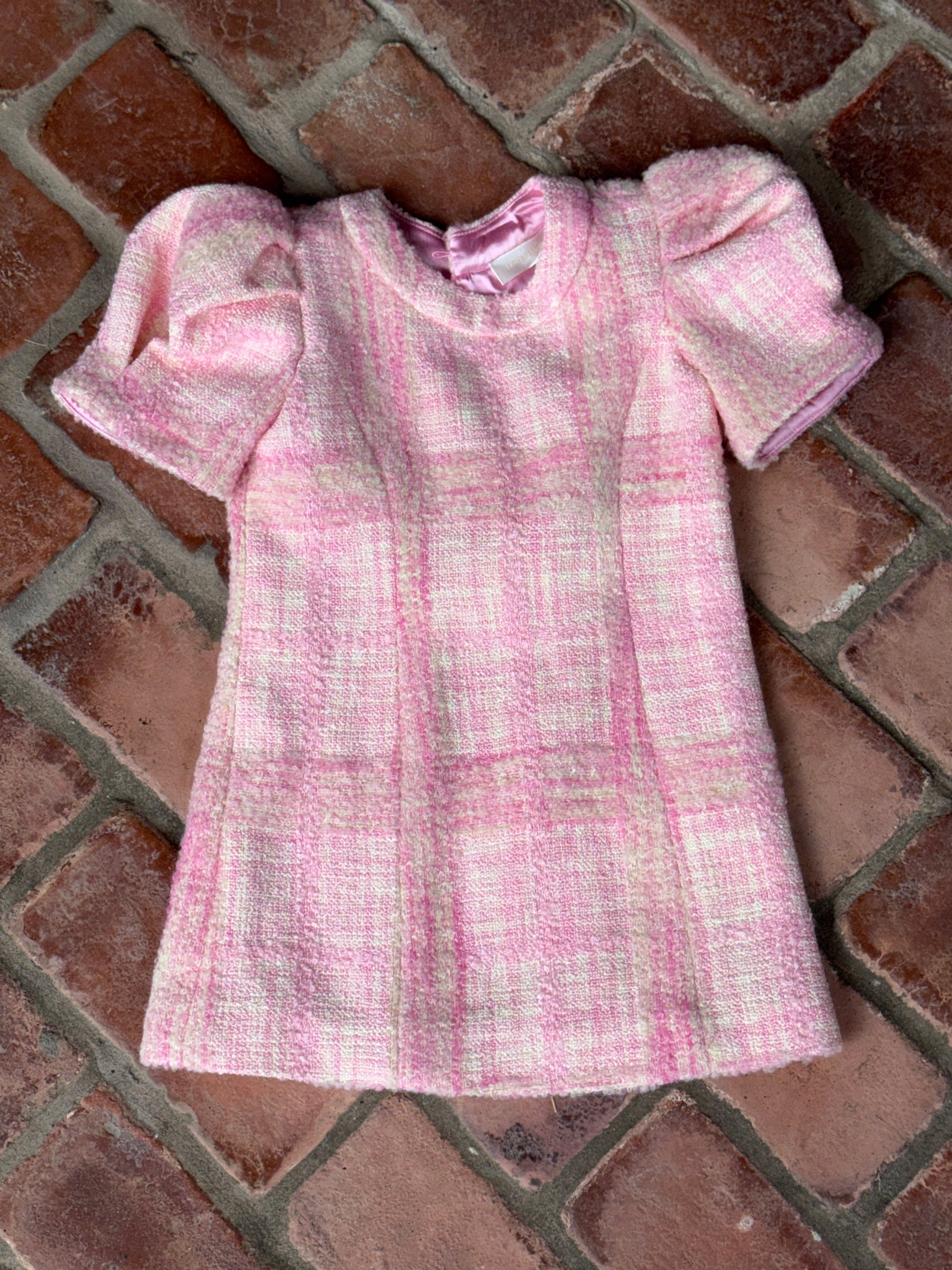 LoveShackFancy Lalan Dress Pastel Peony 3/4