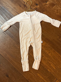 Dreamyzzz Oatmeal Bamboo Footie NB