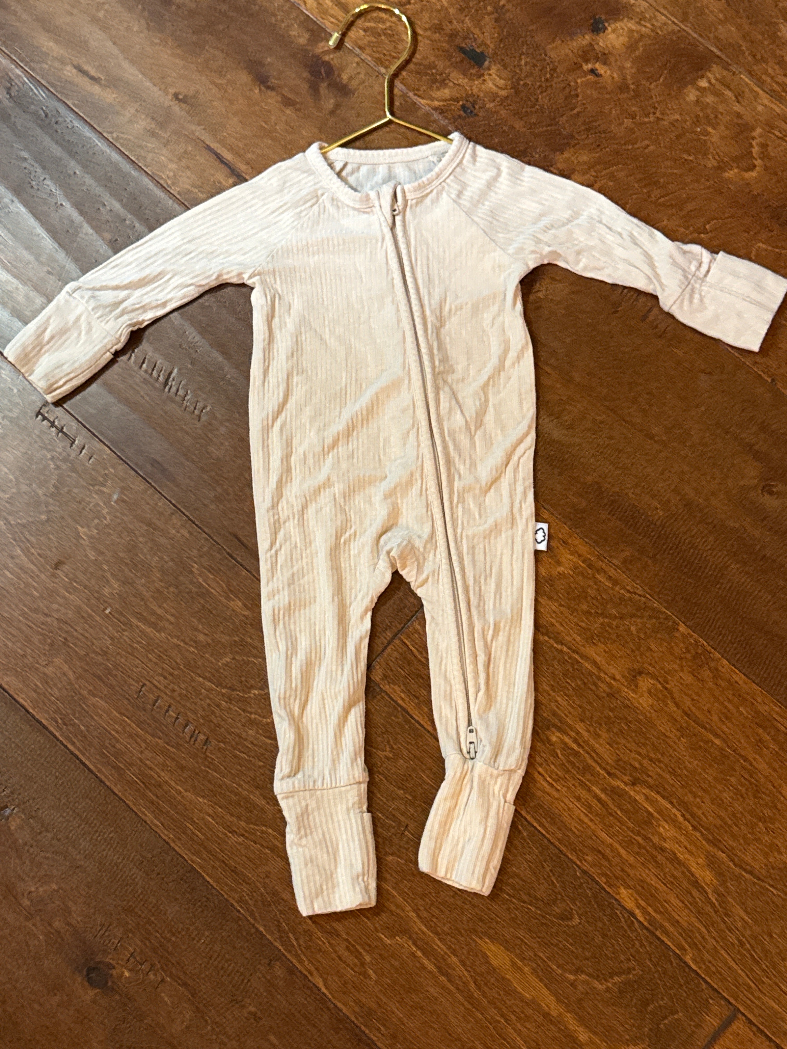 Dreamyzzz Oatmeal Bamboo Footie NB