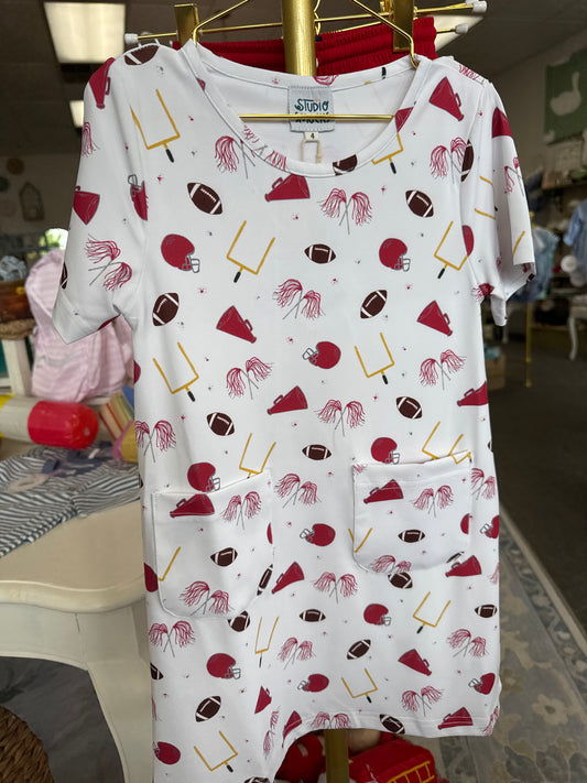 Vikings Gameday Swing Dress