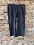 ATHLETA Black Cropped Legging L