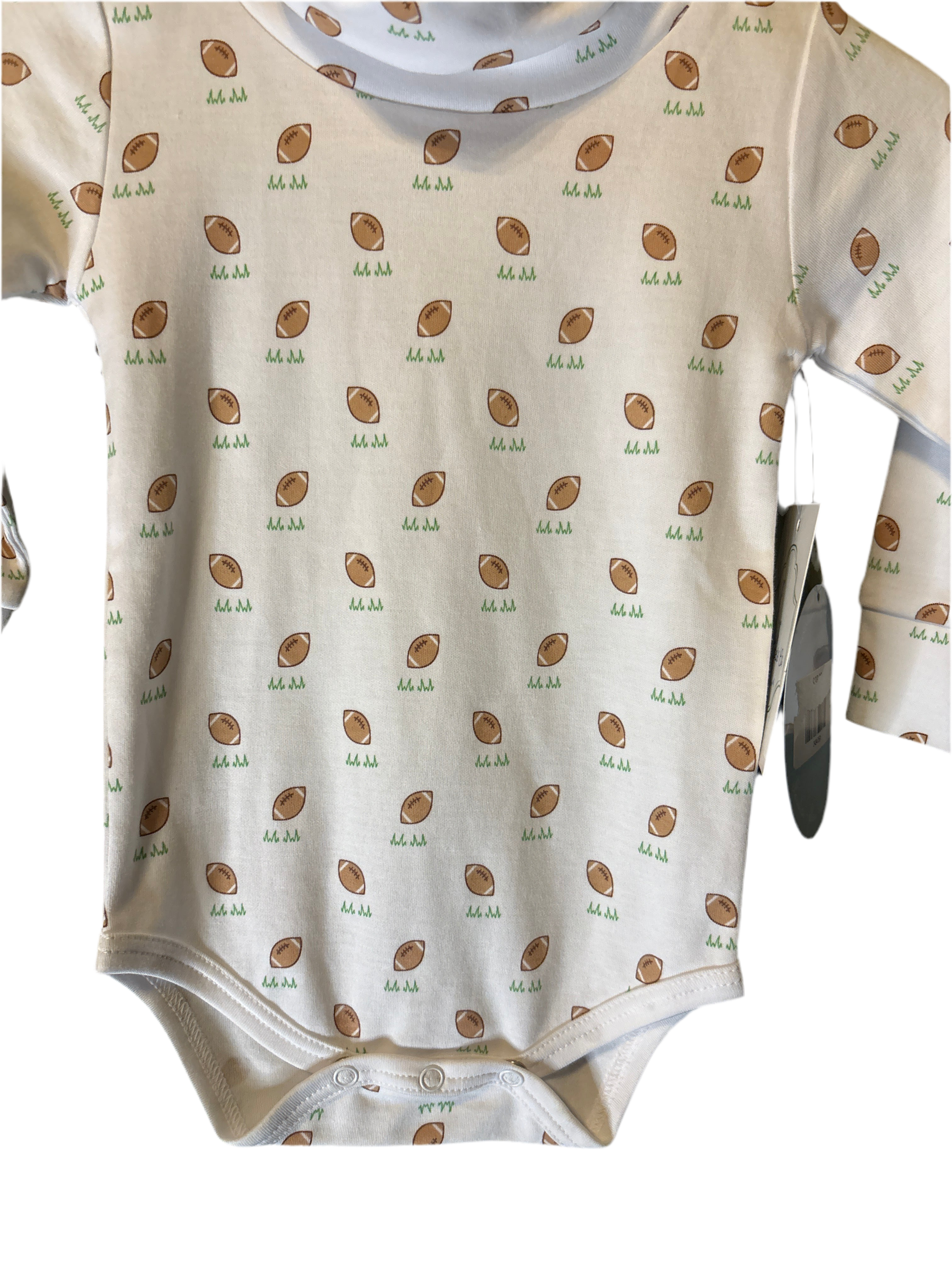 Little English Football Turtleneck 6M