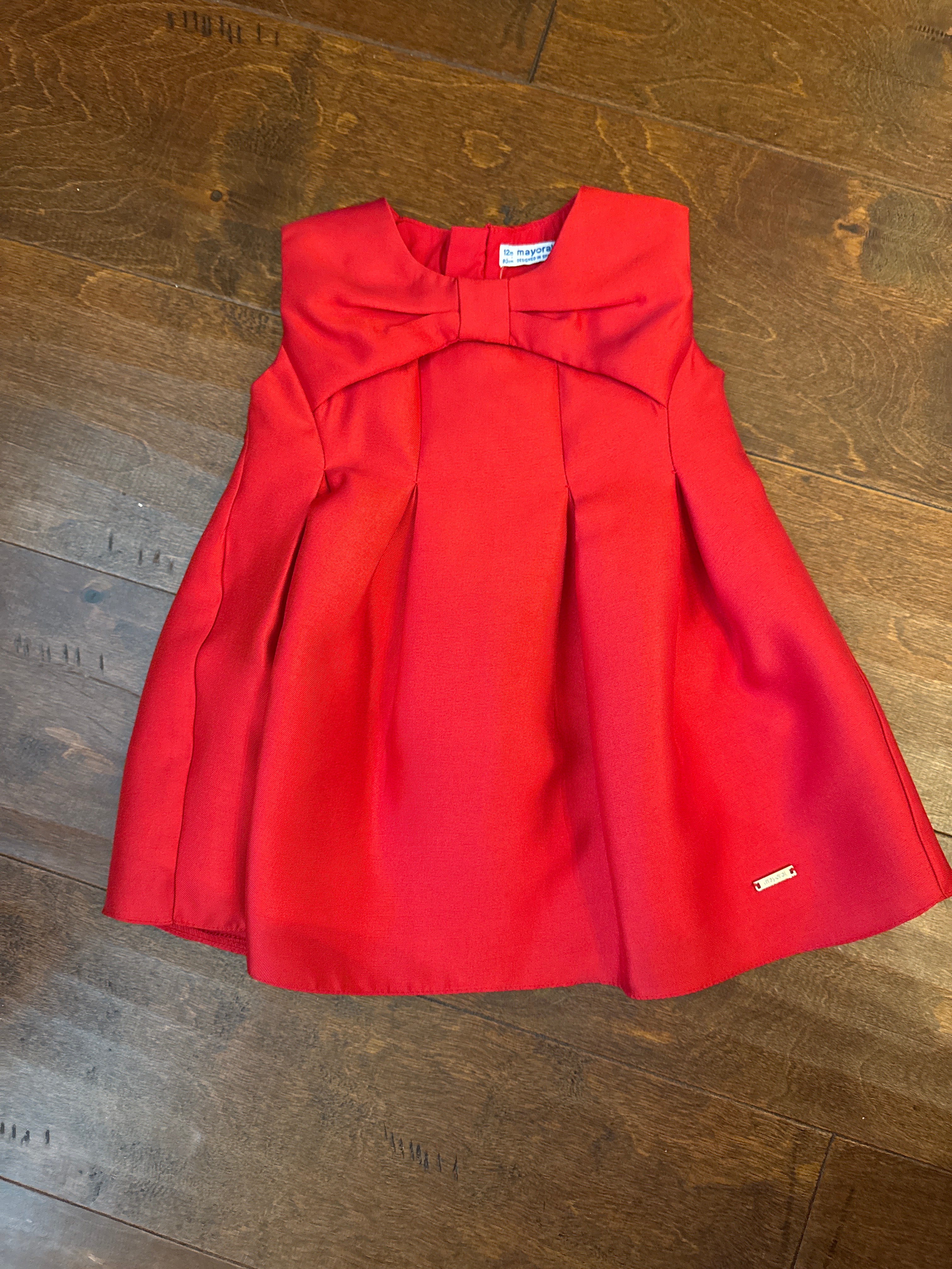 Mayoral Red Dress 12m