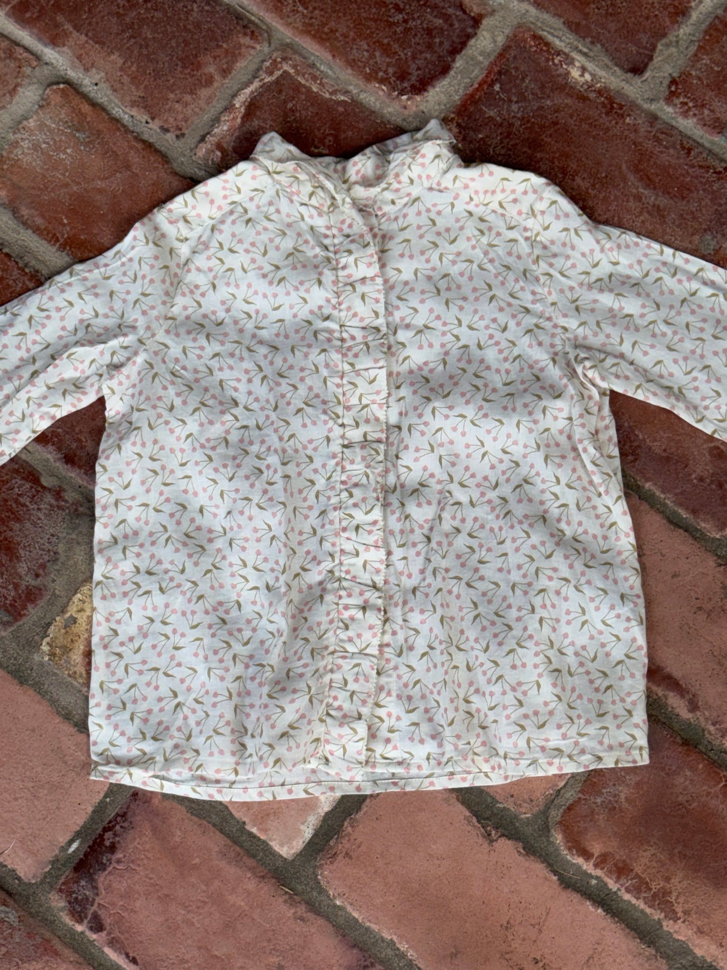 BonPoint Cherry Pink Blouse 4