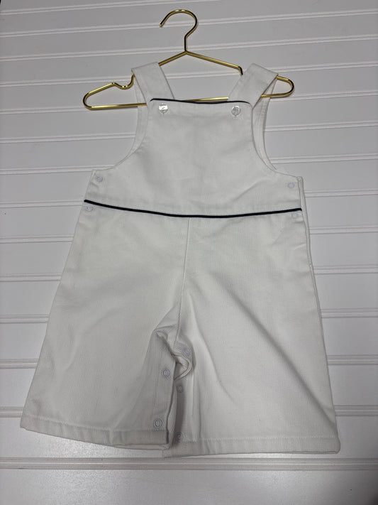 Fore Kids White Navy Trimmed Jon Jon 9-12M