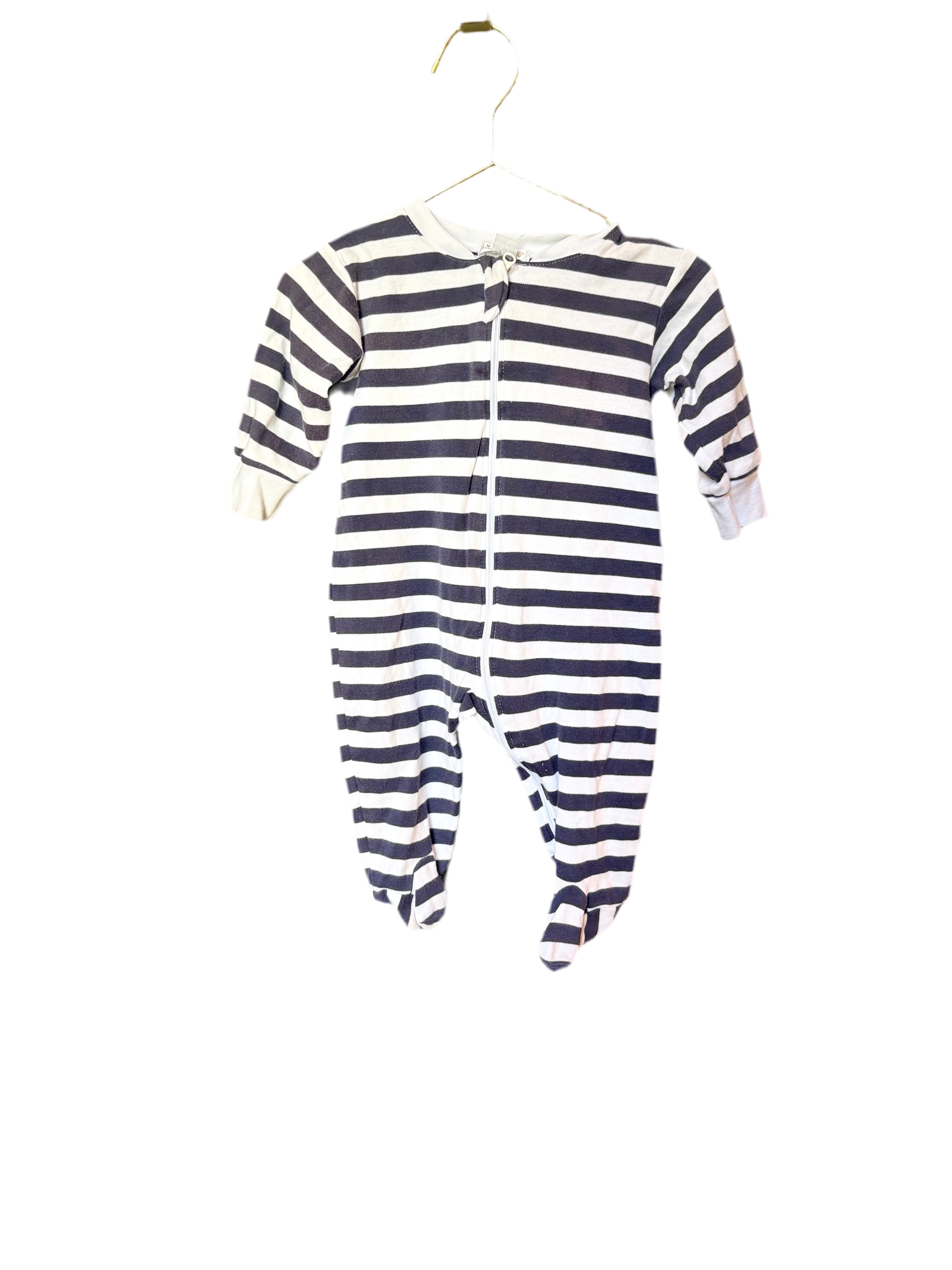 Kissy Kissy Stripe Pjs 6-9m