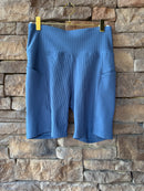 Freely Dusty Blue Biker Short M