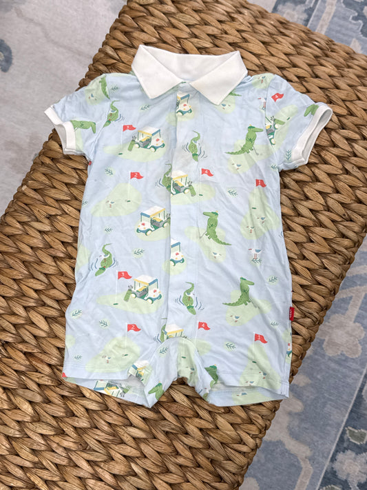 Magnetic Me Golf Romper 9-12m
