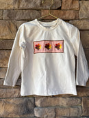 Lil Cactus Turkey Applique LS Tee 3T