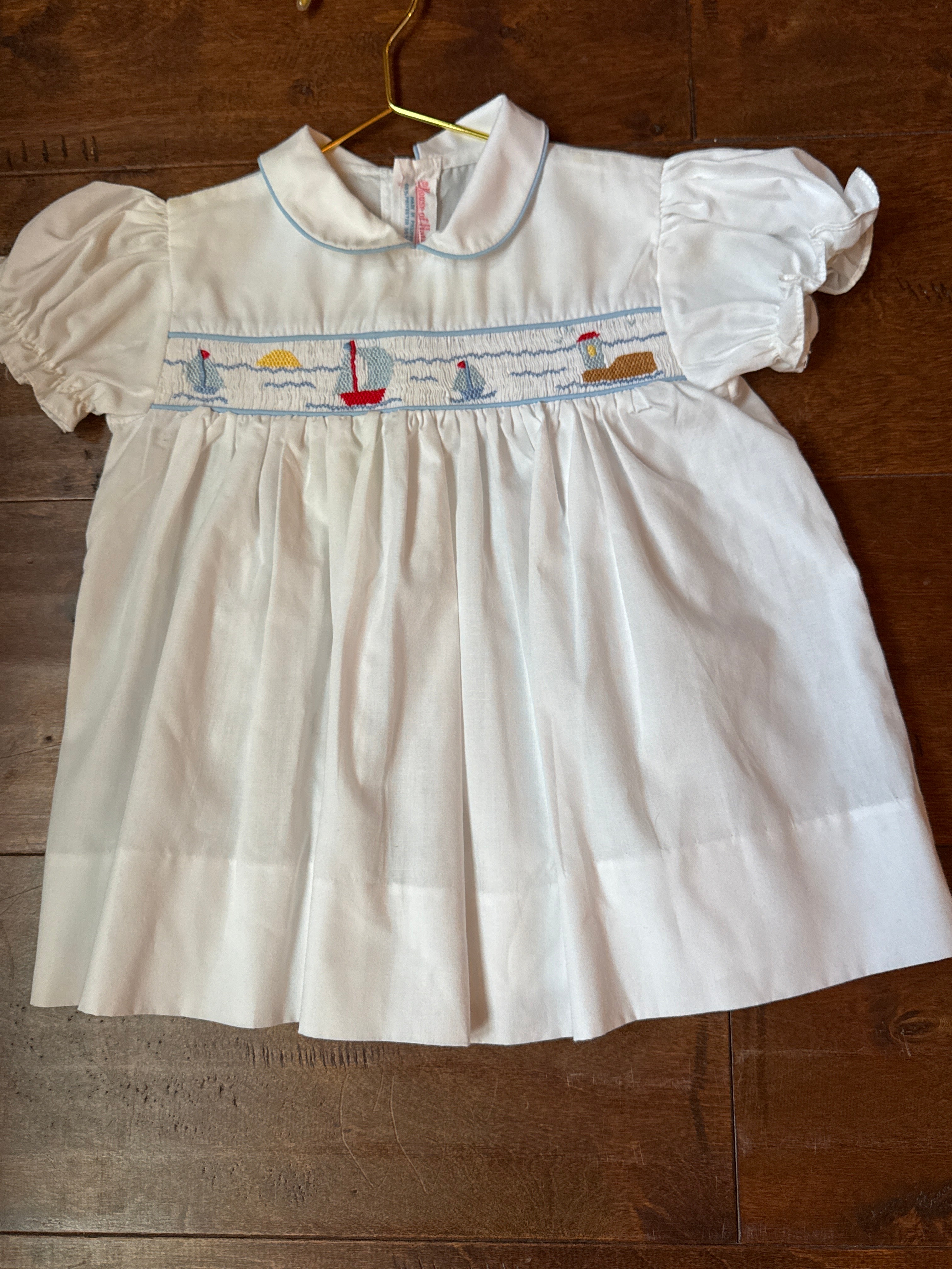 House of Hatten Sailboat Smock 24M