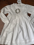 Southern Taters Holly Wreath Smocked Dress 10