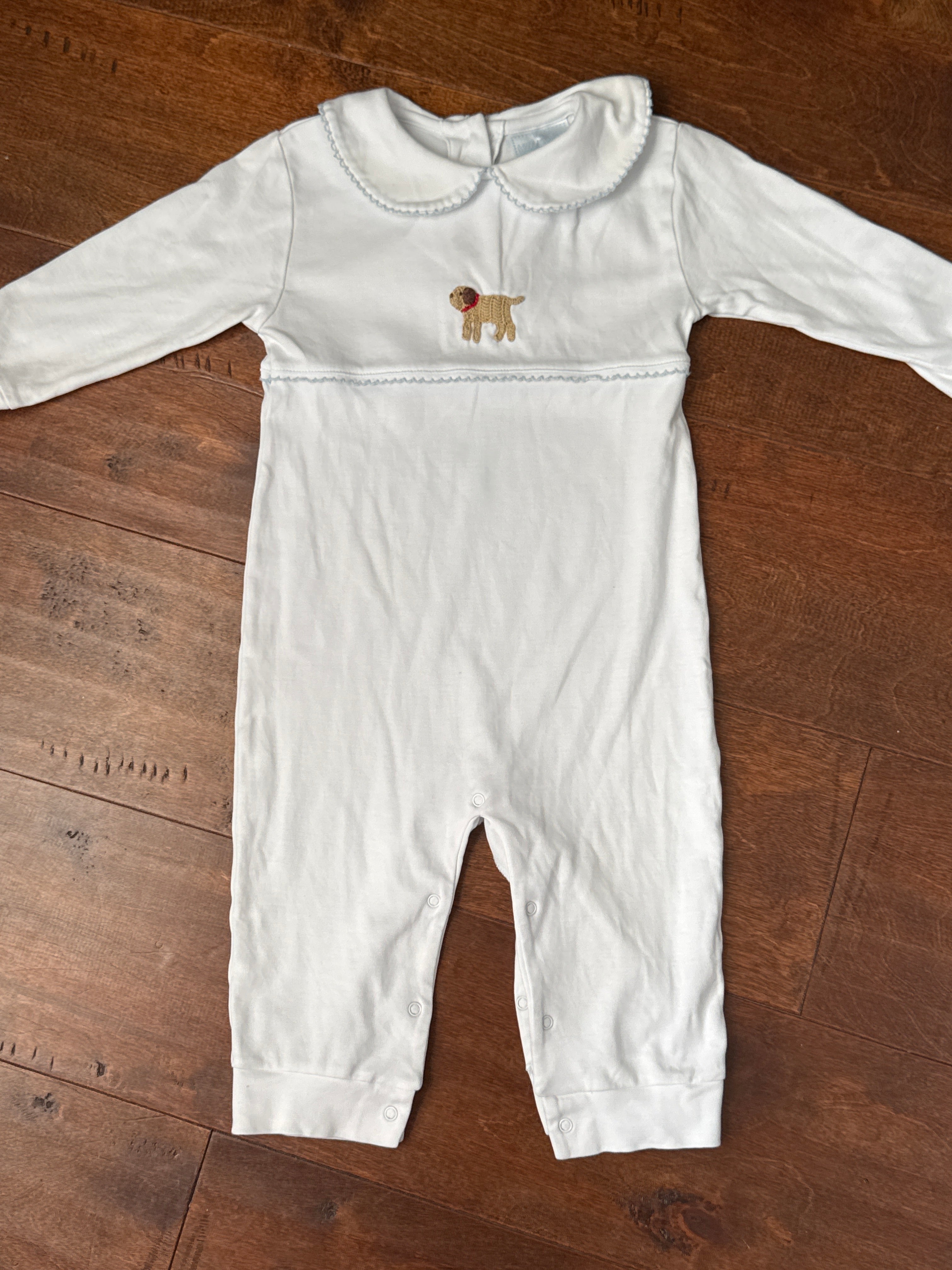 Little English Dog Playsuit 18M