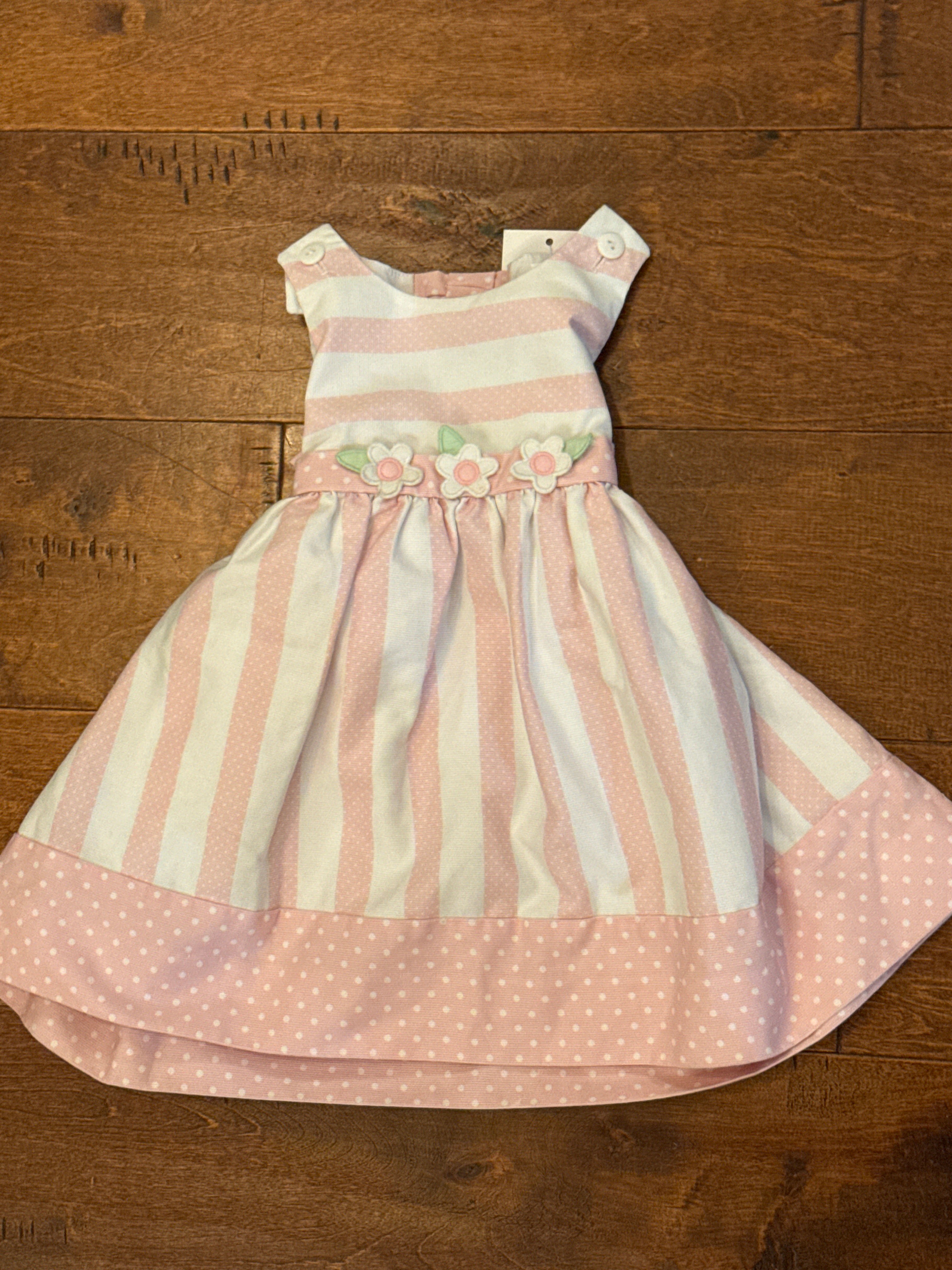 FE Flower Strappy Dress 2T