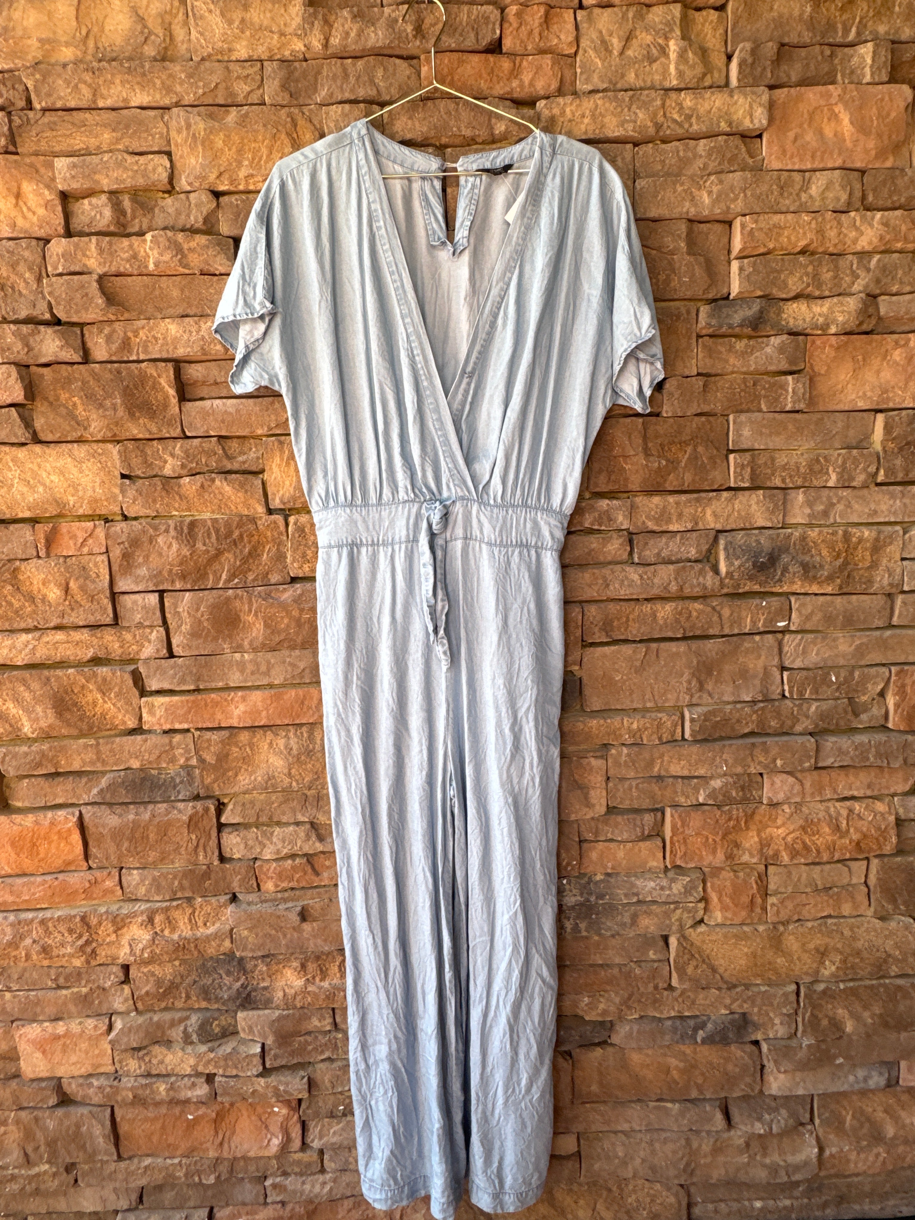 1250 Chambray Romper M