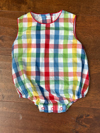 TBBC Plaid Bubble 0-6M