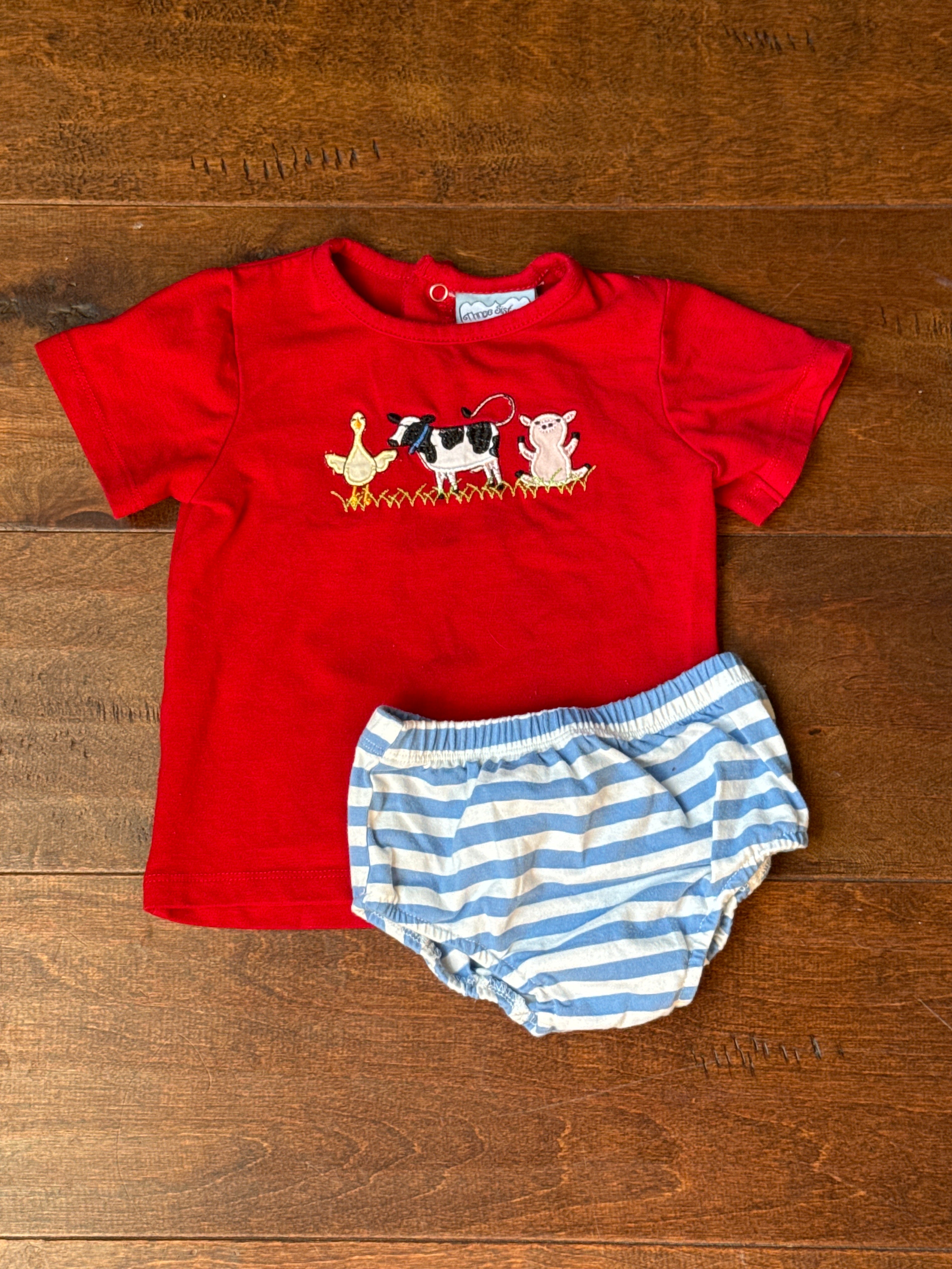 Three Sisters Farm Diaper Set 12m