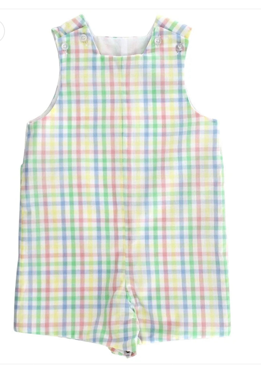 Bailey Boys Carousel Plaid Jon Jon 12m
