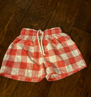 Sal & Pimenta Pink Gingham Trunks 5T