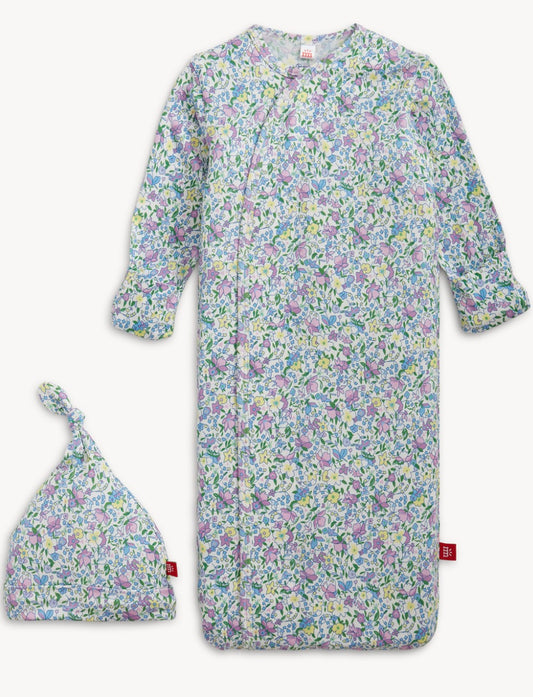 Lavinia Modal Magnetic Gown + Hat Set