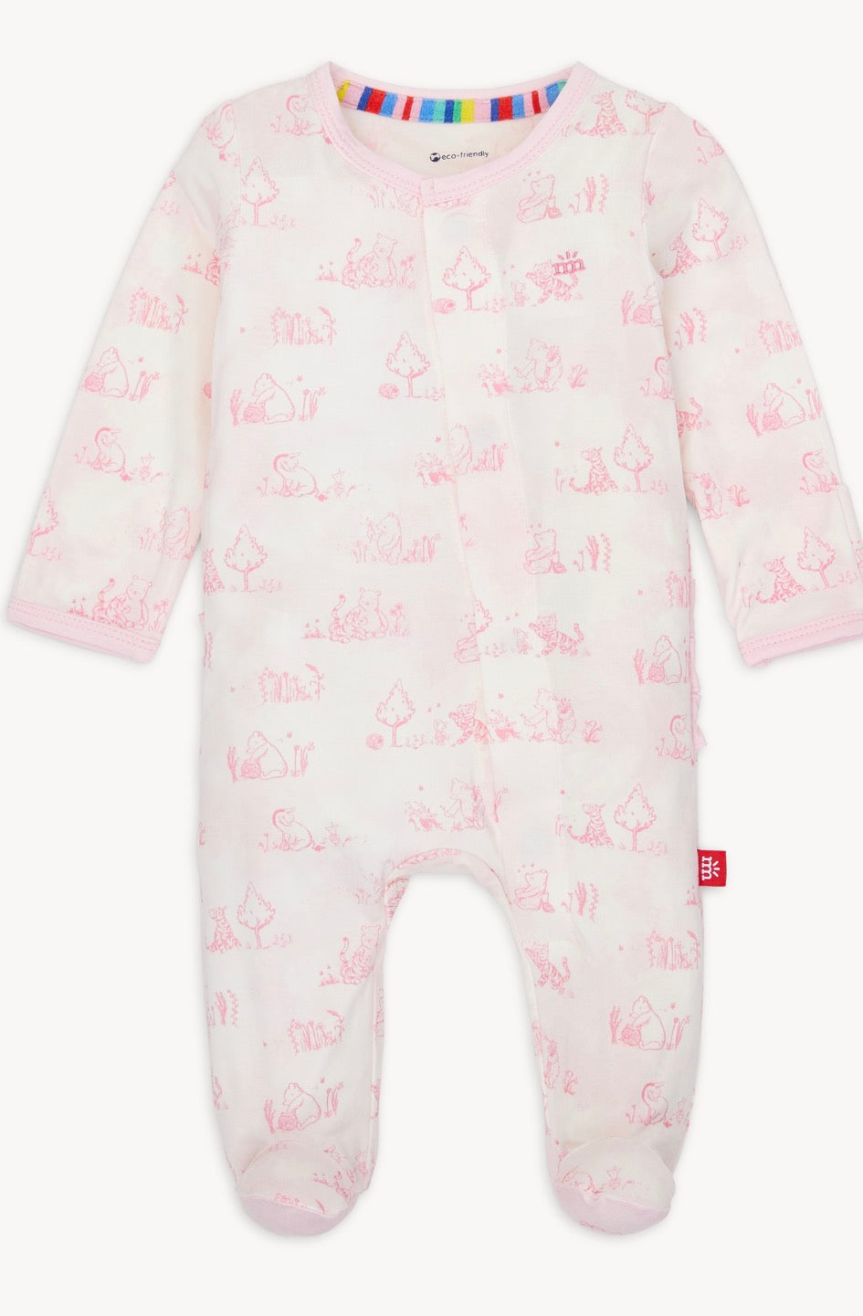 Sweeter Than Hunny Magnetic Footie w/ Ruffle