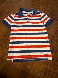 Janie and Jack Red White and Blue Polo 6